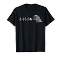 Funny Soccer Heartbeat Ecg Football T-Shirt - Minimalist Print for Adults