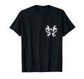 Soccer Aunt Coquette Bow Front Back T-Shirt - Unique Graphic for Adults