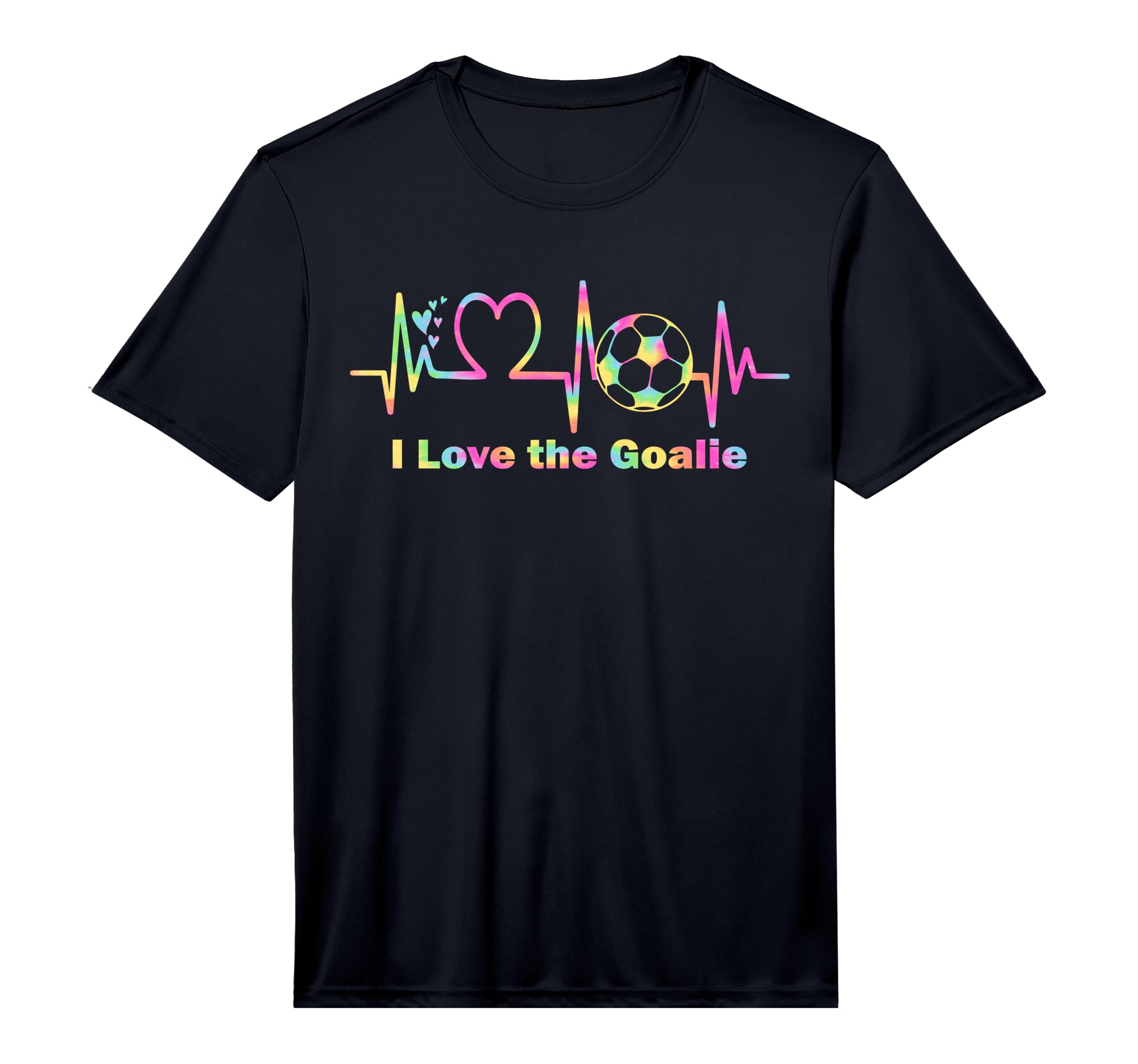 I Love Goalie Soccer Goalkeeper T-Shirt - Fun Novelty Design for Adults