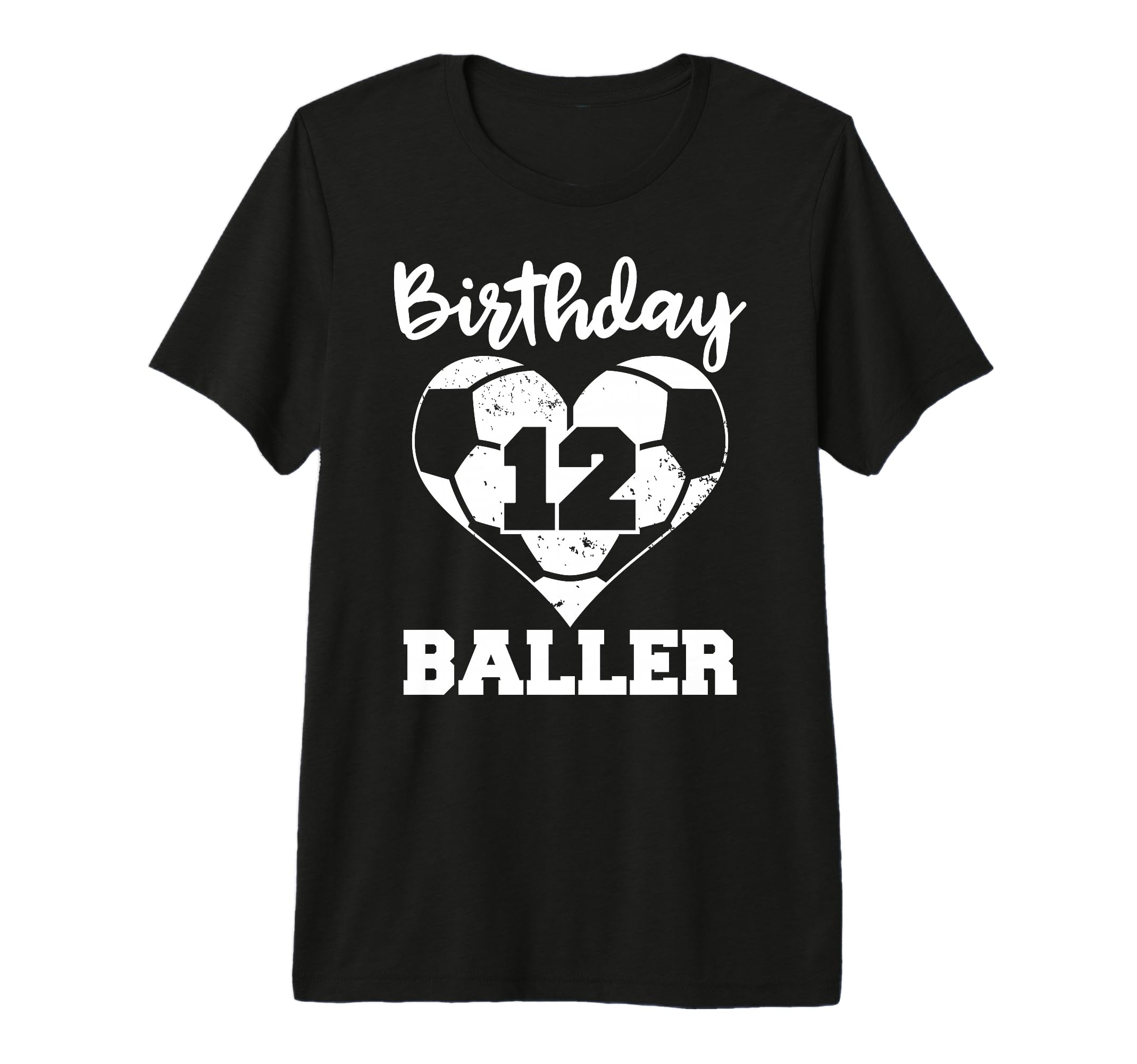 12Th Birthday Baller Funny 12 Year Old T-Shirt - Fun Novelty Design Unisex