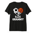 Ball Grammy Funny Soccer Basketball T-Shirt - Streetwear Style Men Women