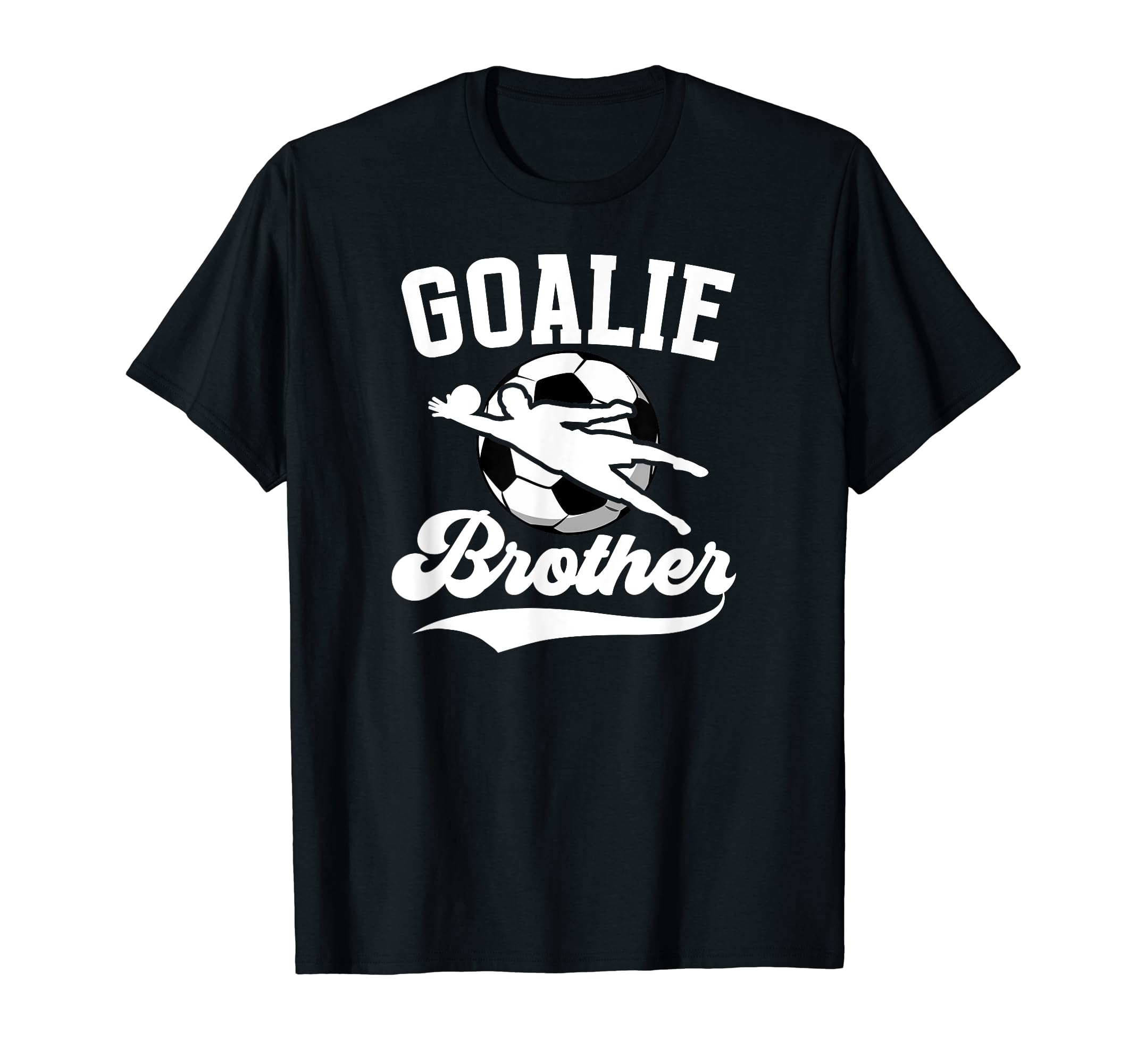 Soccer Goalie Brother Soccer T-Shirt - Minimalist Print Men Women
