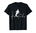 Football Heartbeat Soccer Ekg Pulse T-Shirt - Streetwear Style Men Women