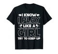 Like Field Hockey Gift Field Hockey T-Shirt - Custom Art Print for Adults