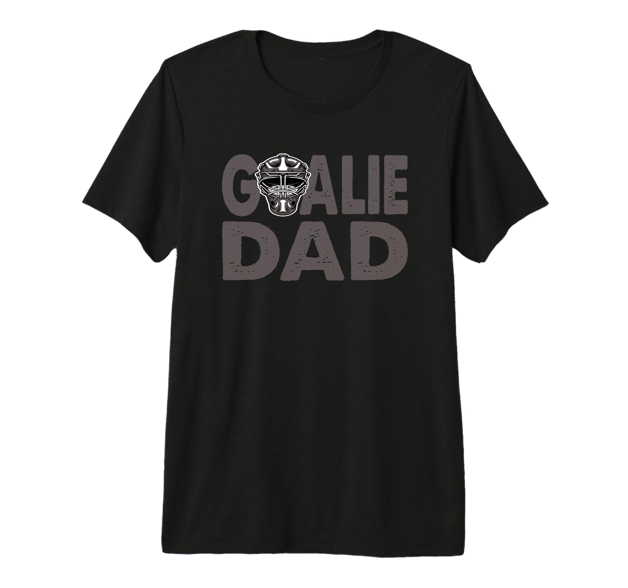 Ice Hockey Goalkeeper Dad Tri Blend T-Shirt - Novelty Apparel Unisex