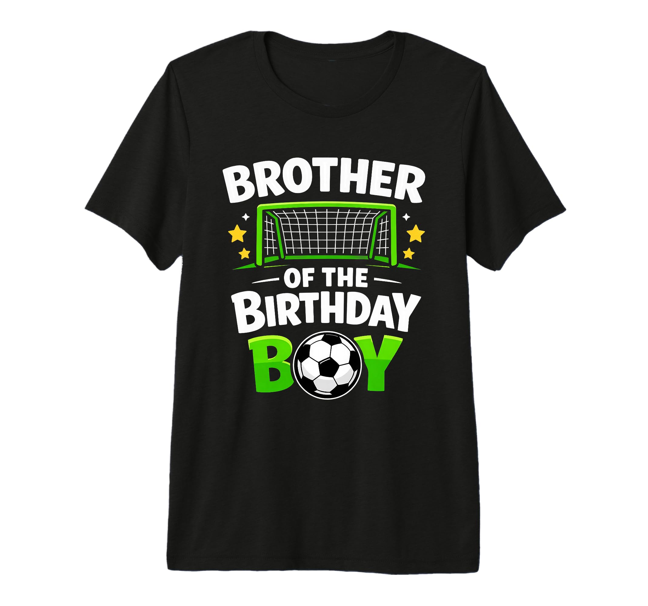 Brother Birthday Soccer Player Tri T-Shirt - Aesthetic Graphic Men Women