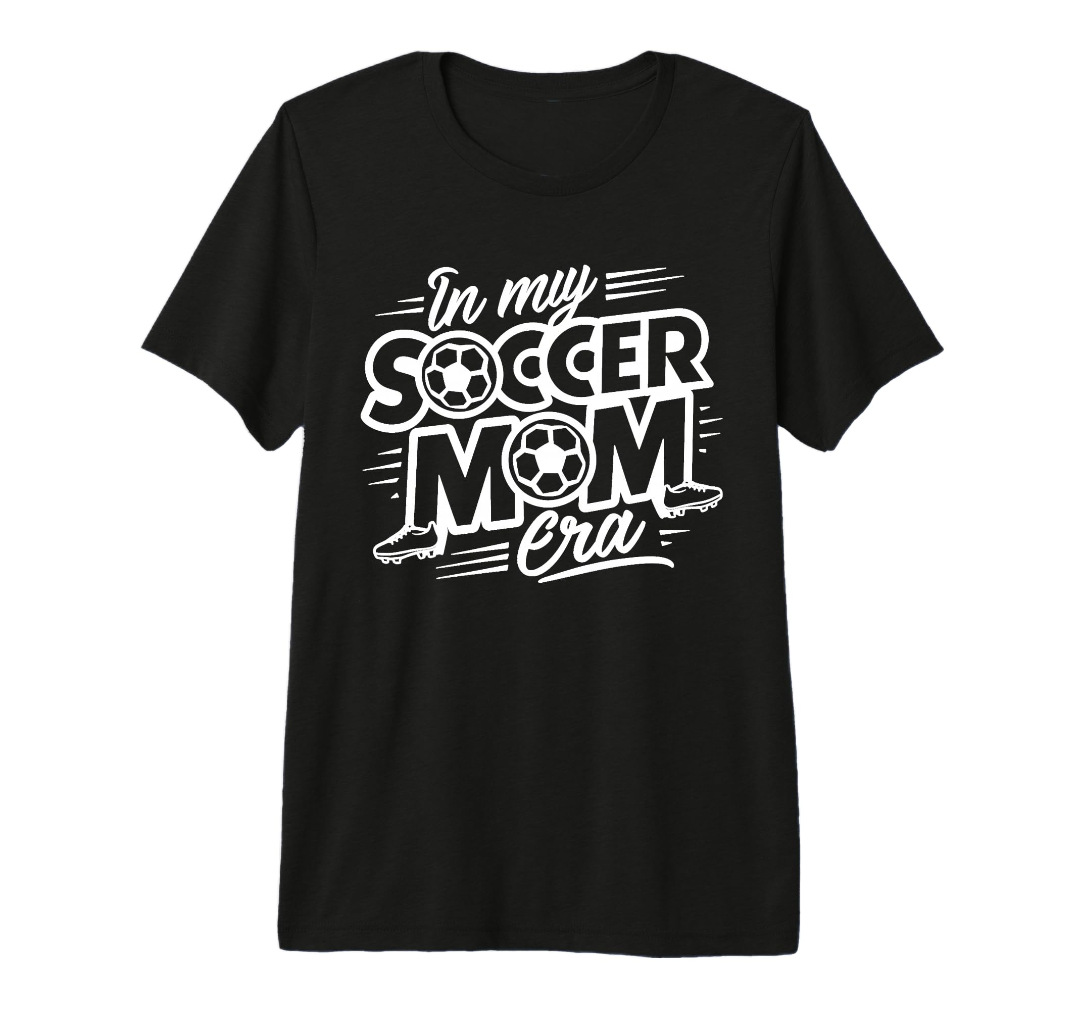 Mothers My Soccer Mom Era Day Soccer T-Shirt - Minimalist Print Men Women