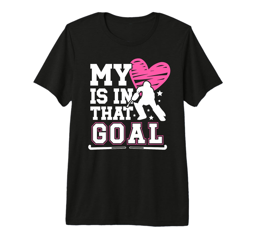 Proud Field Hockey Goalkeeper Mom T-Shirt - Novelty Apparel for Adults