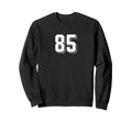 Number 85 80S 90S Soccer Team Sweatshirt - Custom Art Print for Adults