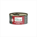 Nature's Logic Wet Can Cat Food - Feline Beef Feast 95% Animal Ingredients - No Synthetic Vitamins, Minerals or Artificial Additives, 100% Natural, Grain-Free, Made in USA - Beef (5.5 oz, 24 pack)