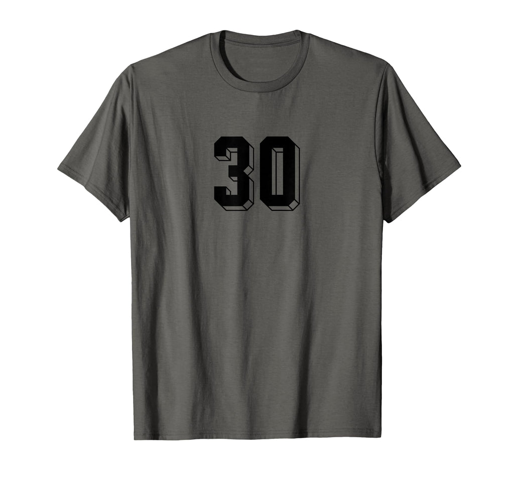 Number 30 80S 90S Soccer Team Jersey T-Shirt - Unique Graphic Unisex