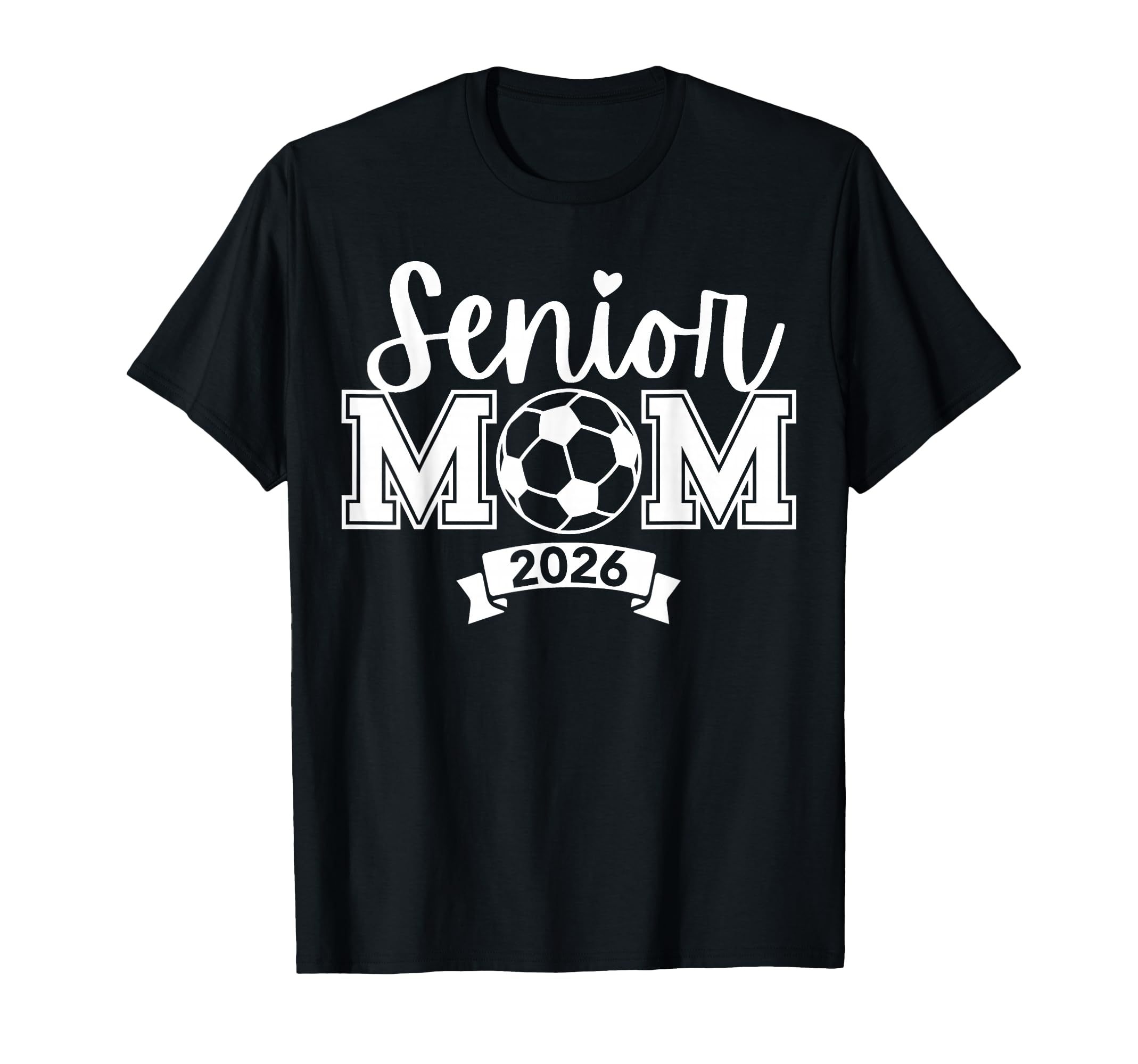 Senior 2026 Proud Soccer Mom High School T-Shirt - Custom Art Print Unisex