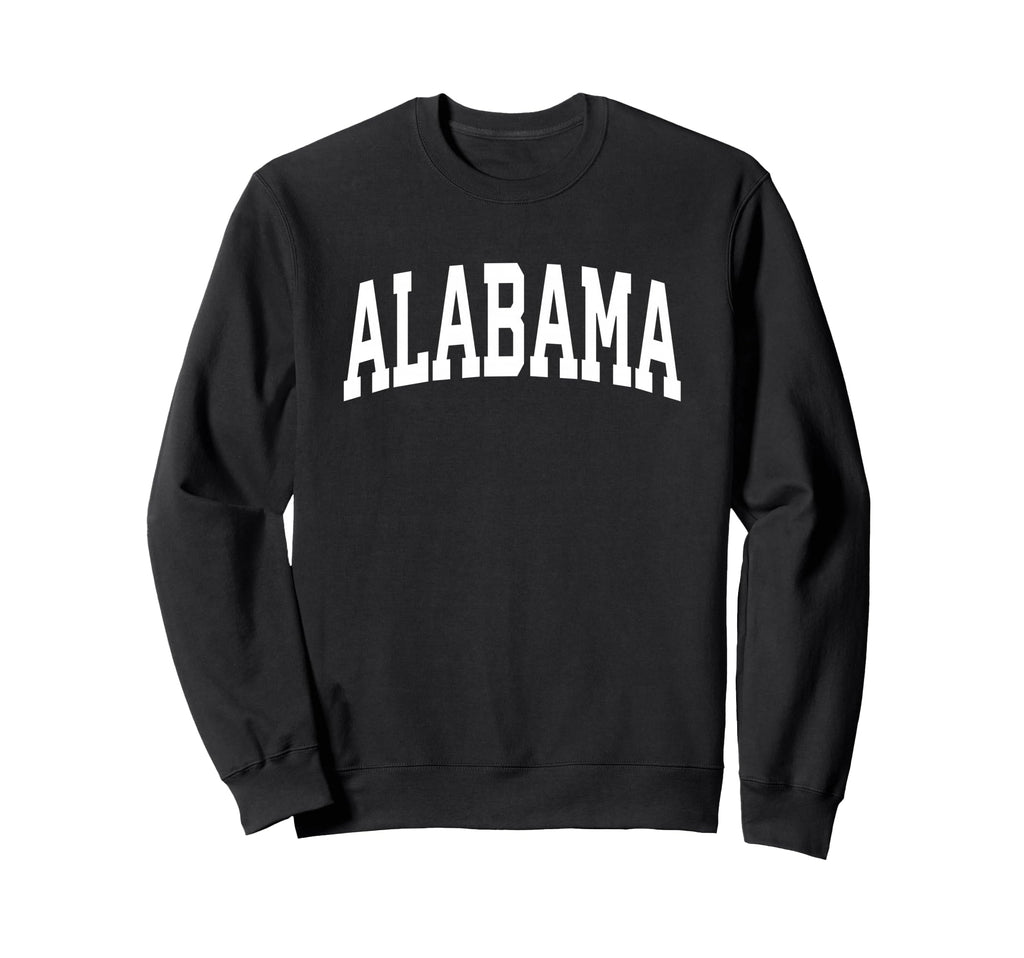 Alabama Sports College State Usa Sweatshirt - Aesthetic Graphic Unisex