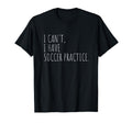 Soccer Practice Funny Sports Athlete T-Shirt - Custom Art Print for Adults
