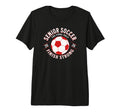 Soccer Senior Final Half 2026 Tri Blend T-Shirt - Unique Graphic for Adults