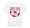 Chico State Wildcats Soccer Arch T-Shirt - Casual Everyday Wear for Adults