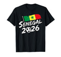 Senegal Soccer Football Game Player T-Shirt - Minimalist Print for Adults
