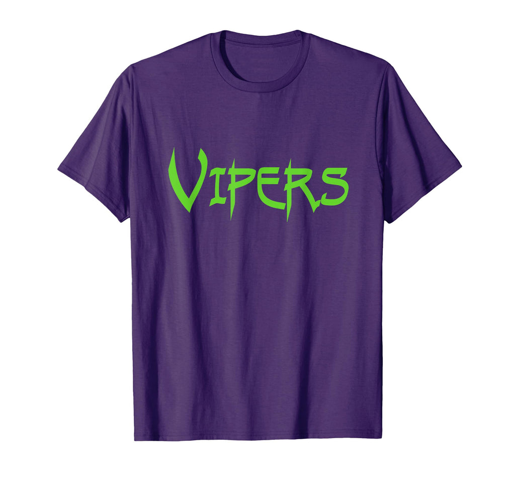 Go Vipers Football Baseball Basketball T-Shirt - Aesthetic Graphic Unisex