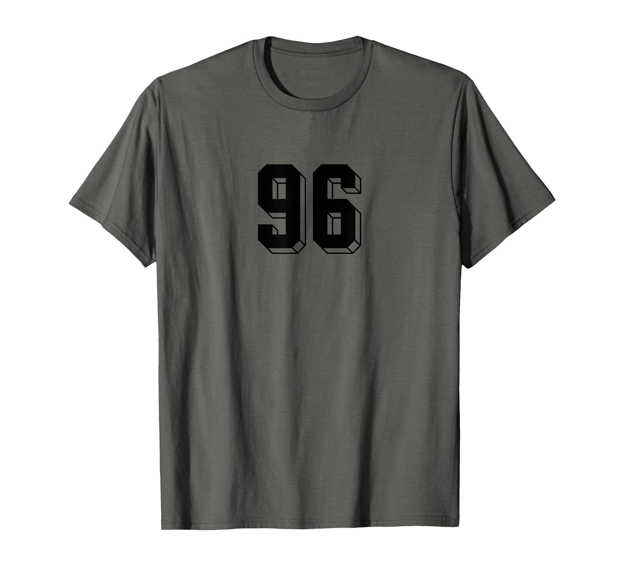 Number 96 80S 90S Soccer Team Jersey T-Shirt - Graphic Print Men Women