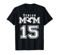 Proud Senior Soccer Mom Custom T-Shirt - Casual Everyday Wear Unisex