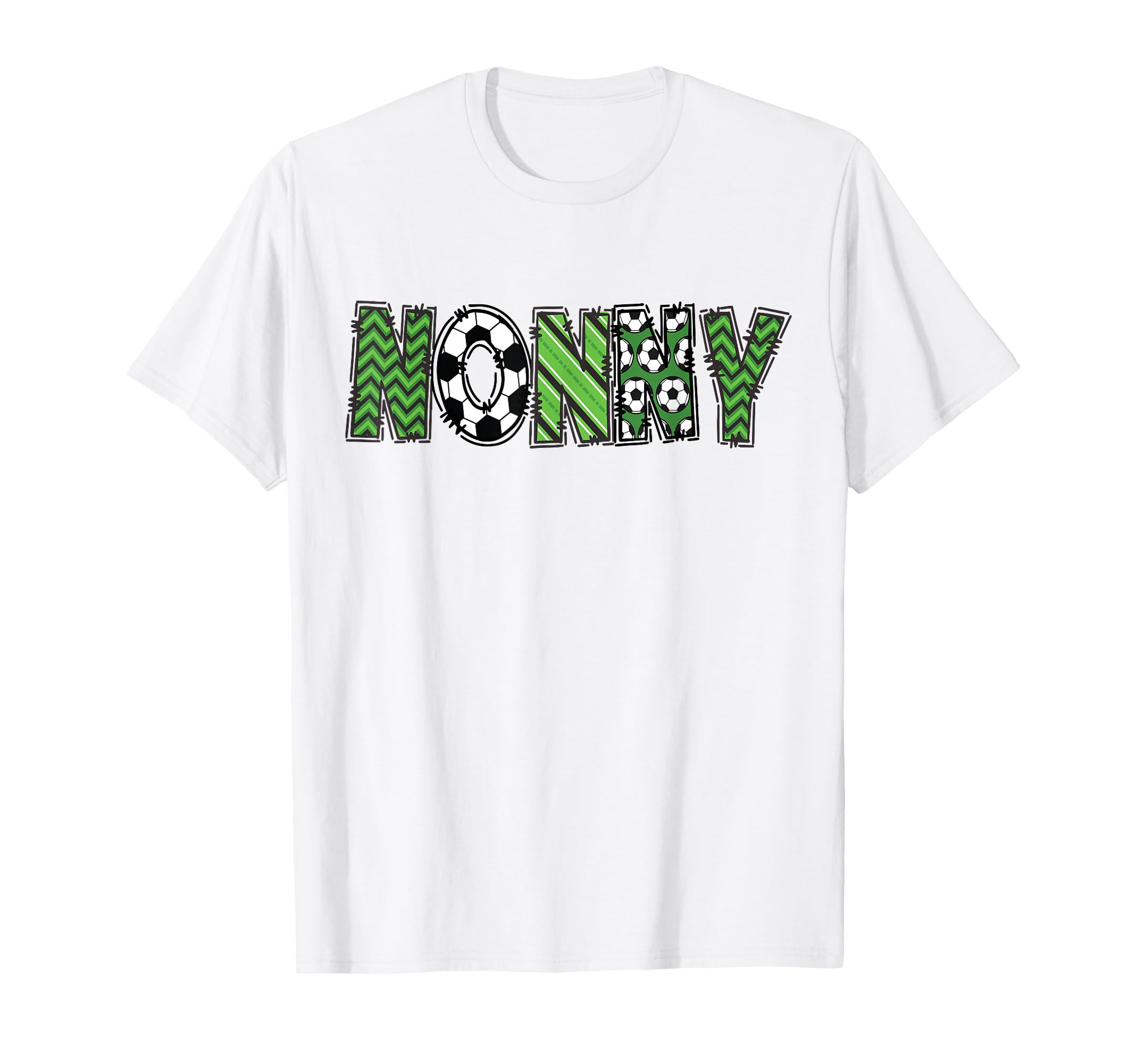Soccer Nonny Birthday Soccer Player T-Shirt - Unique Graphic for Adults