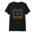 Think Inside Box Futsal Court Futsal T-Shirt - Minimalist Print Unisex