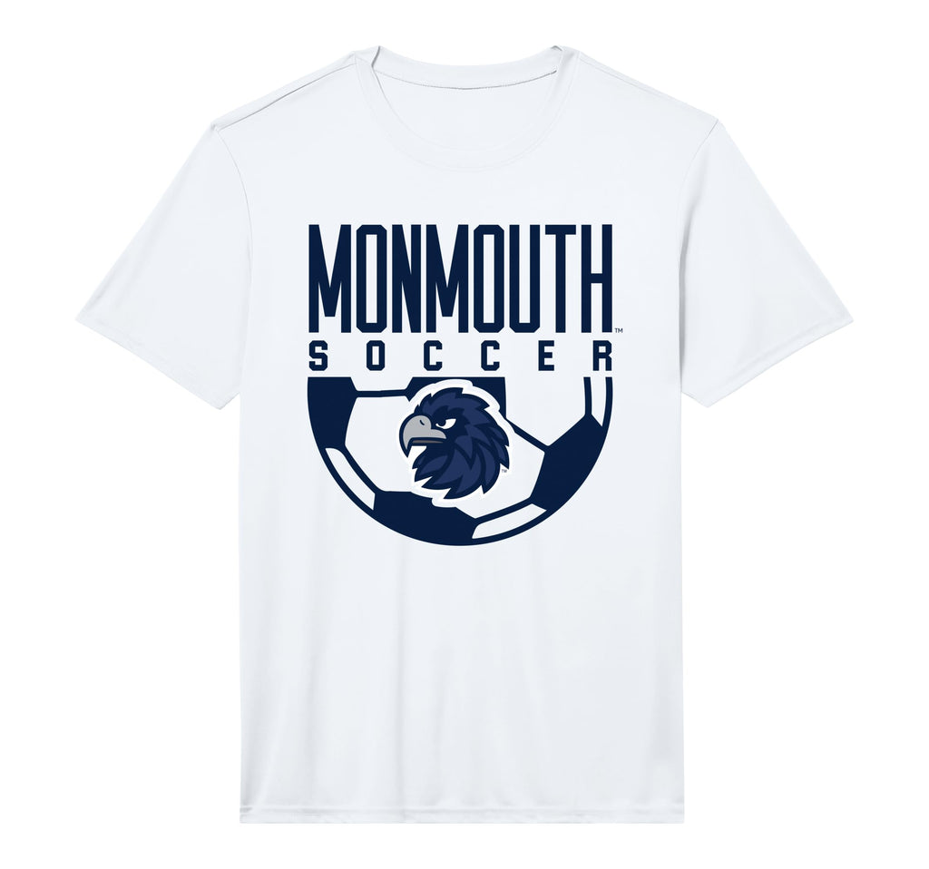 Monmouth University Hawks Soccer Arch T-Shirt - Custom Art Print Unisex