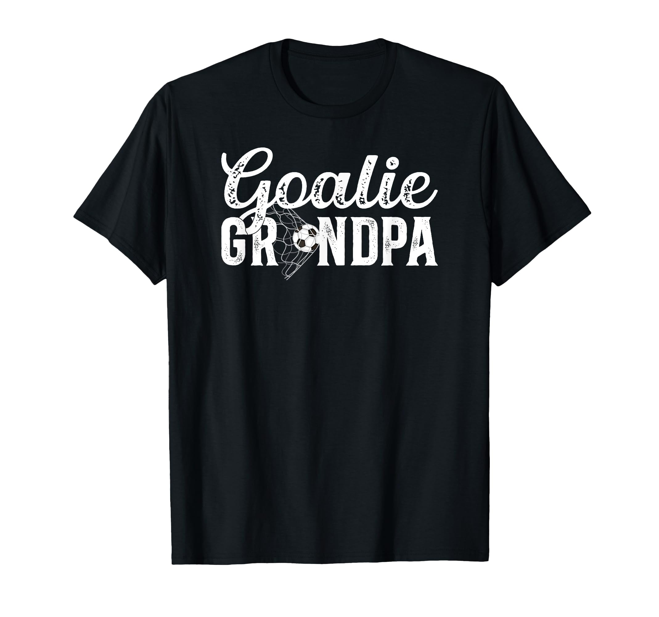 Soccer Goalie Grandpa Soccer Keeper T-Shirt - Unique Graphic Unisex