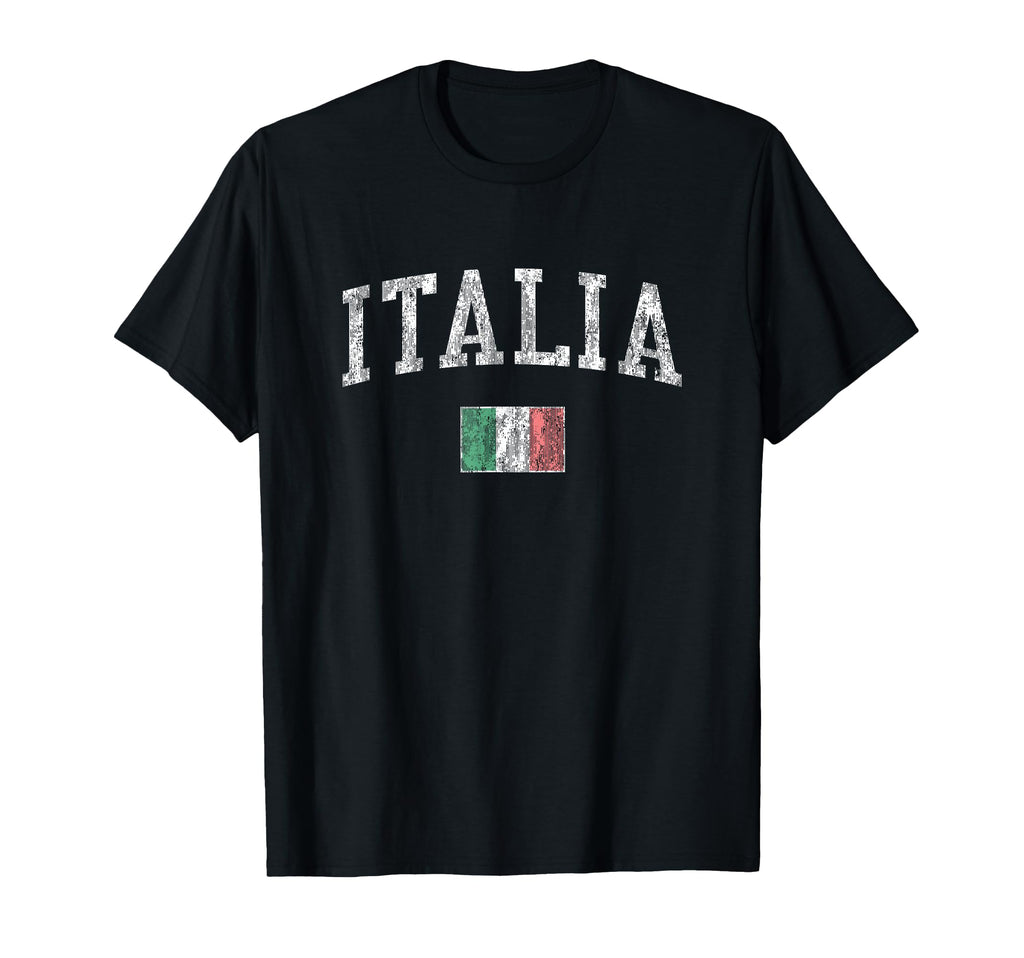 Italy Italia Sports Italian Flag T-Shirt - Trendy Graphic for Adults