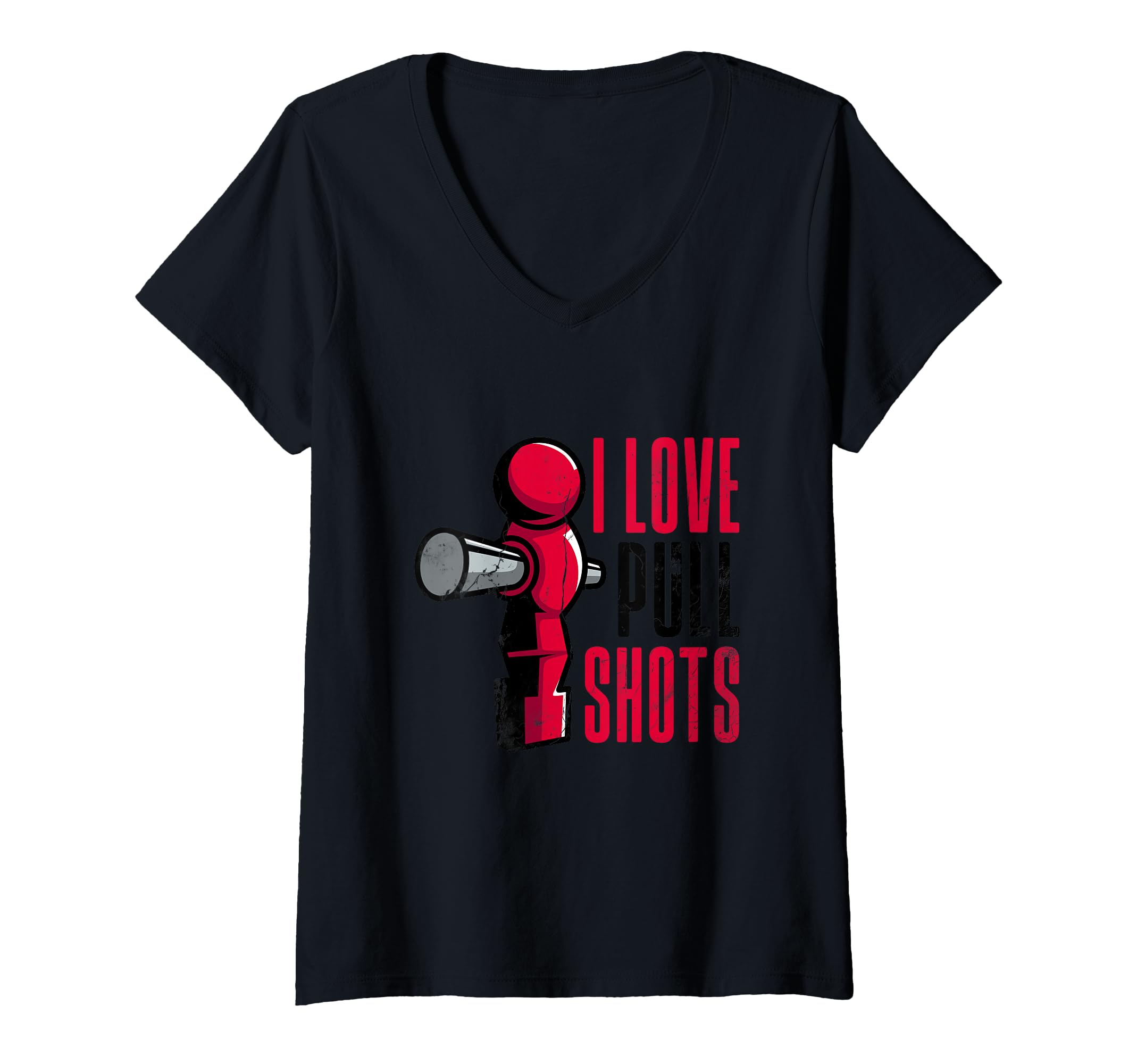 I Love Pull Shots Funny Foos Table Sweatshirt - Novelty Apparel for Adults
