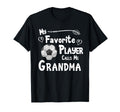 Grandma Soccer Football Game Fan T-Shirt - Casual Everyday Wear Men Women