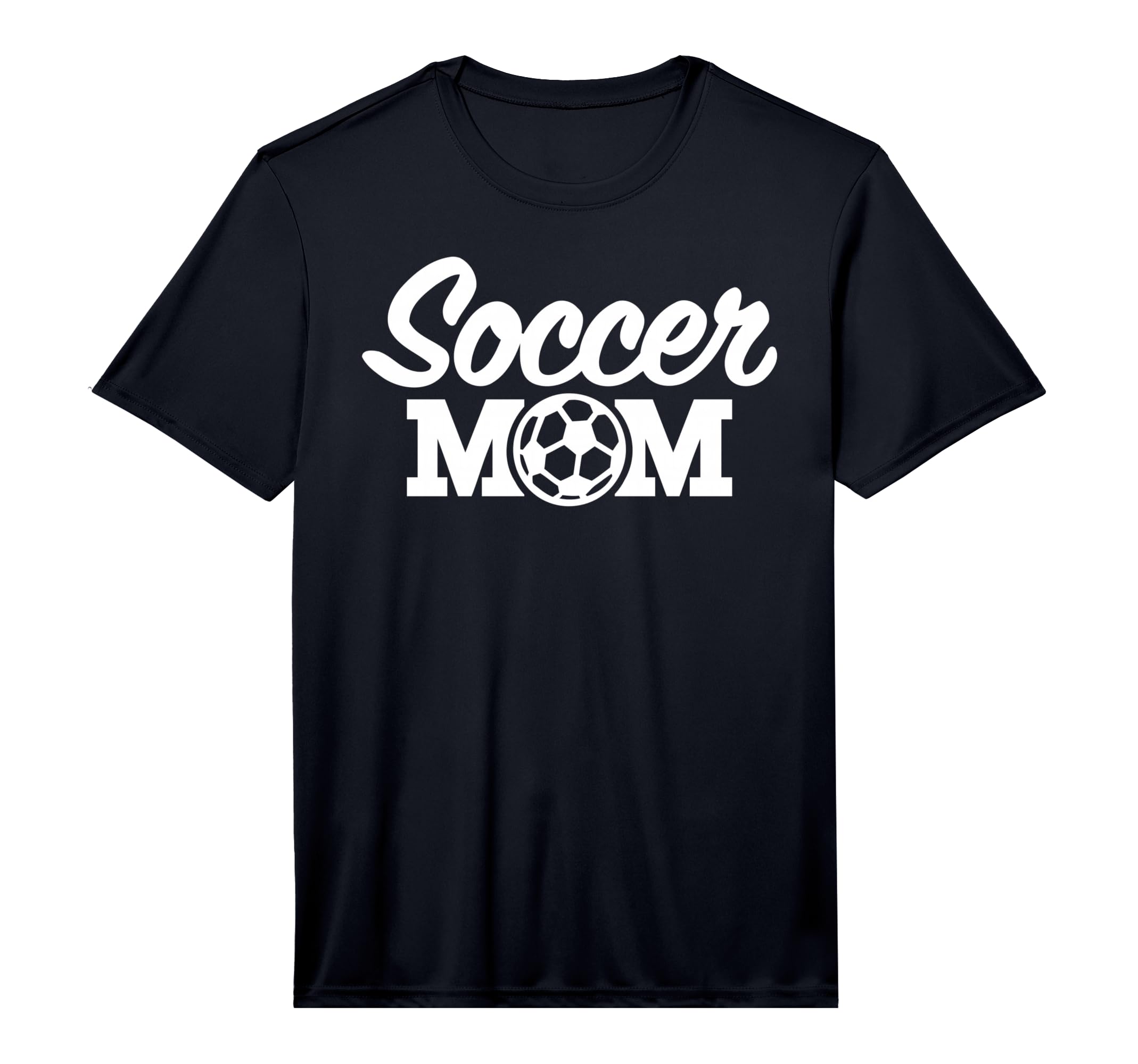 Mens Soccer Mom Performance T-Shirt - Unique Graphic for Adults