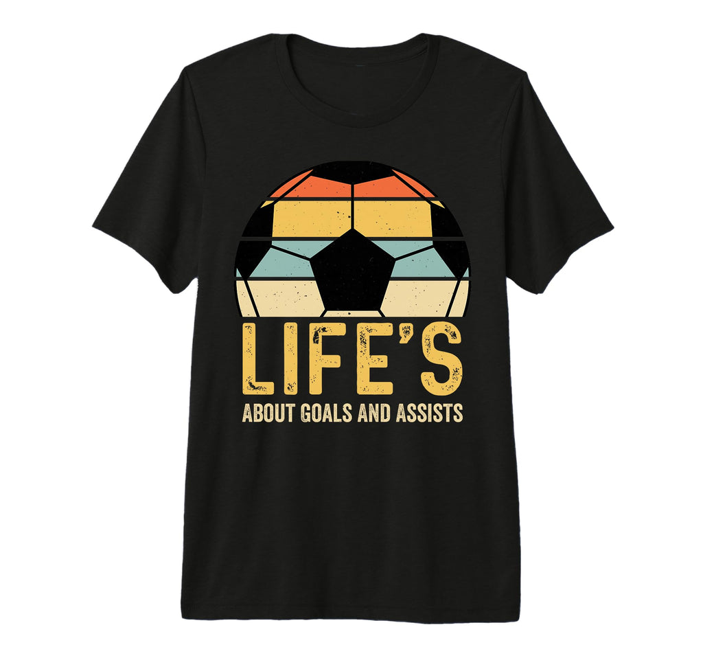 Sunset Soccer Ball Football Sports T-Shirt - Streetwear Style for Adults