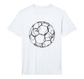 Soccer Ball Performance T-Shirt - Novelty Apparel for Adults
