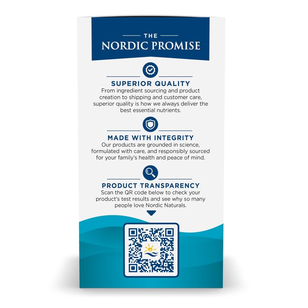 Nordic Naturals Ultimate Omega 2X – High-Potency Fish Oil | 2150 mg EPA & DHA | Lemon Flavor, 120 Softgels