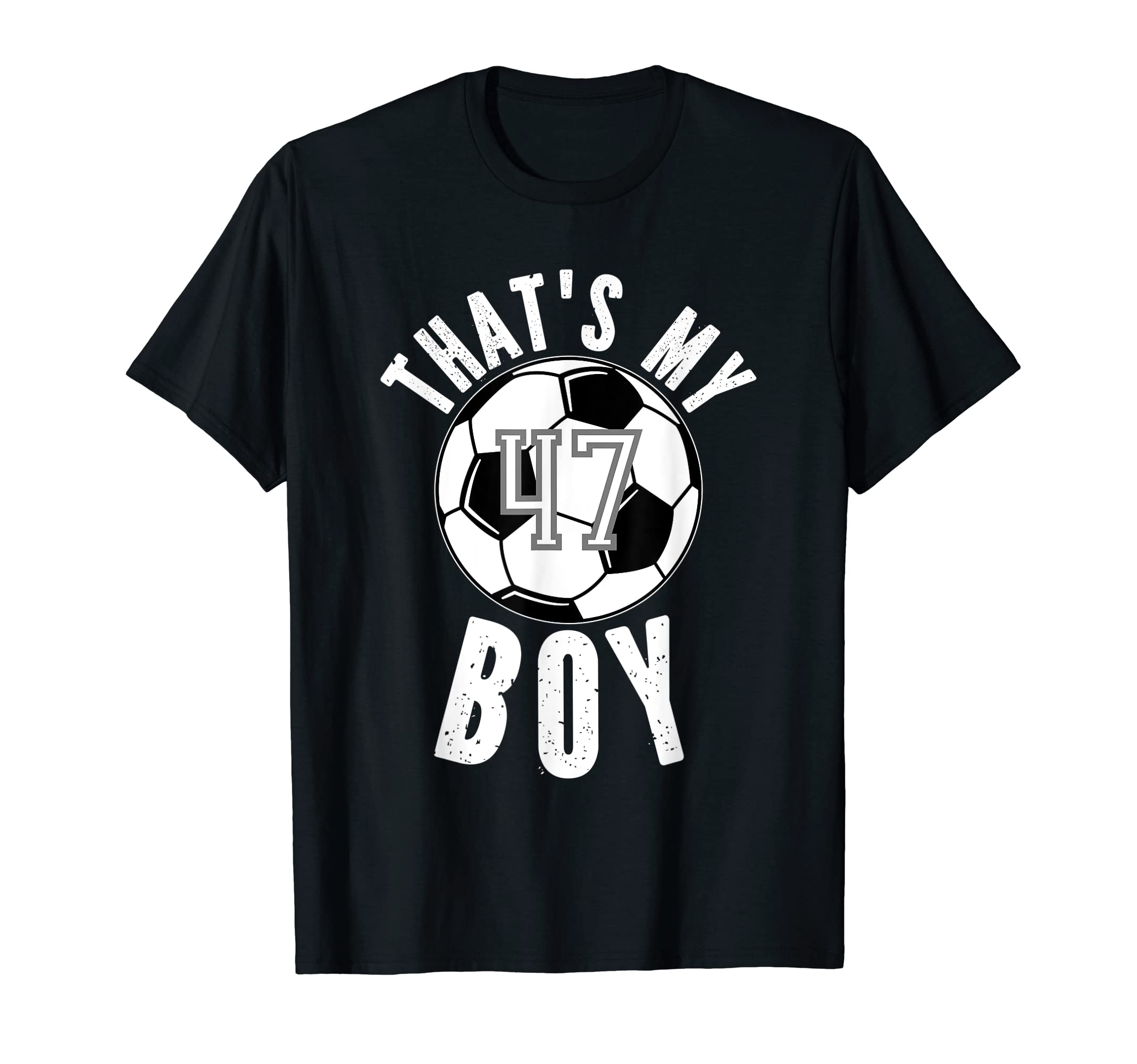 Thats My Jersey Number 47 Soccer Mom T-Shirt - Custom Art Print Men Women