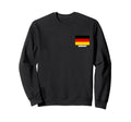Germany Flag Sweatshirt - Streetwear Style Unisex