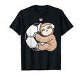 Soccer Adorable Sloth Loves Football T-Shirt - Streetwear Style Unisex
