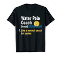 Water Polo Coach Beach Lover Goalie T-Shirt - Minimalist Print Men Women