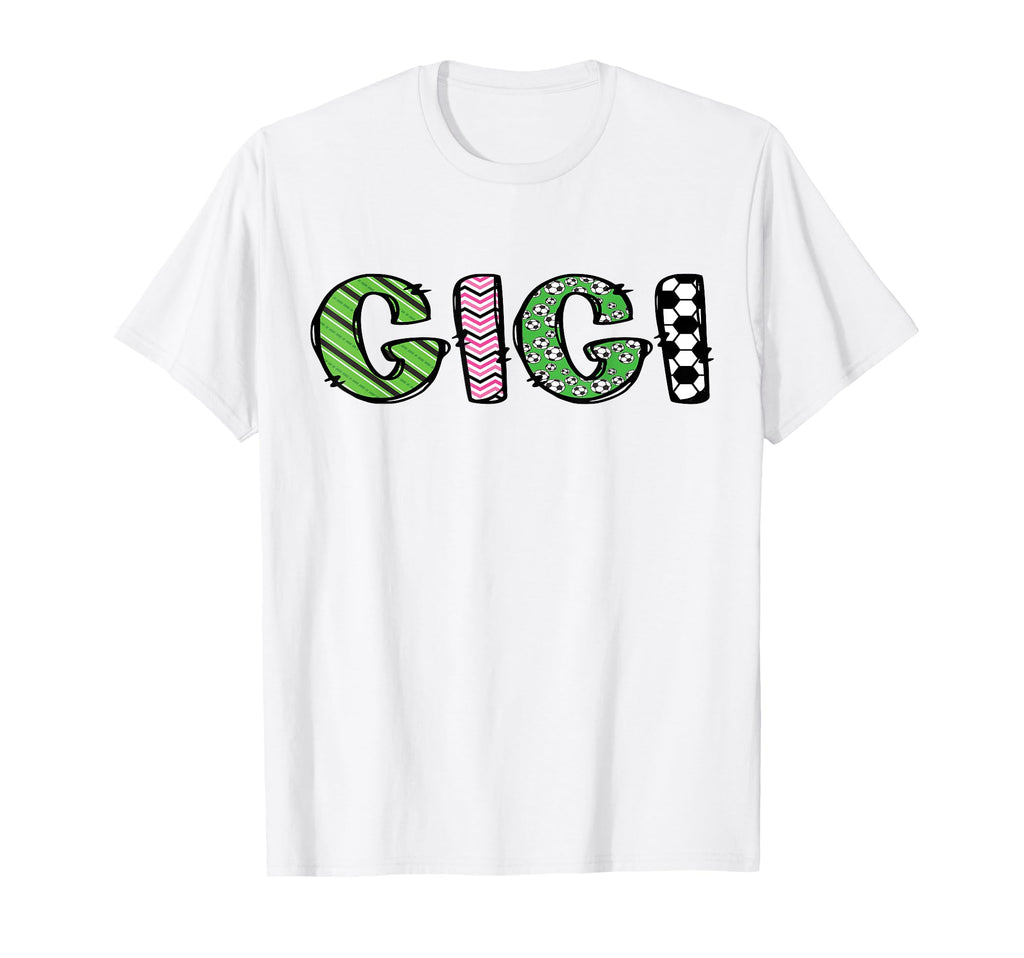 Soccer Gigi Funny Soccer Birthday T-Shirt - Minimalist Print for Adults