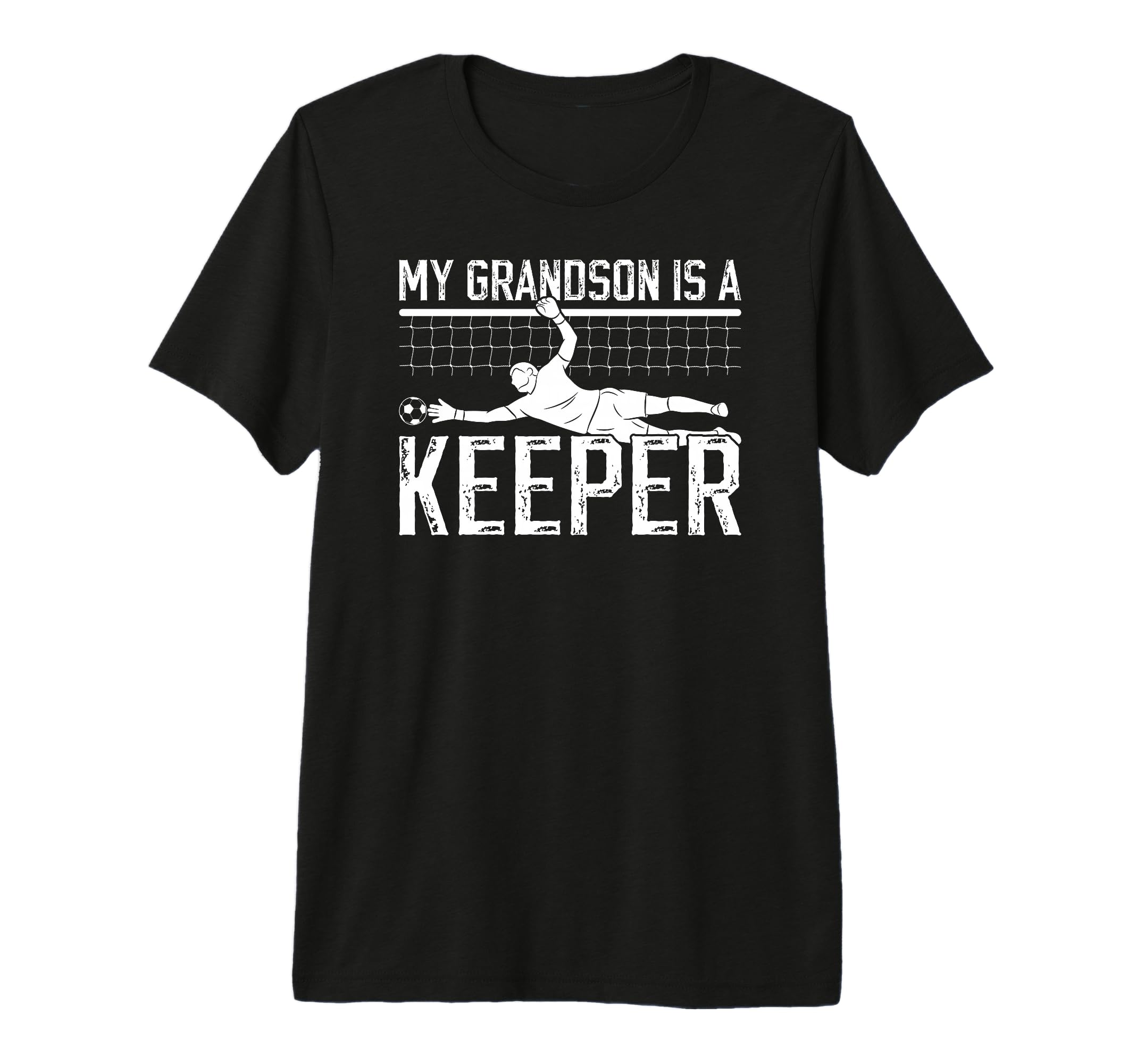 Mens Proud Soccer Keeper Pops T-Shirt - Fun Novelty Design Men Women
