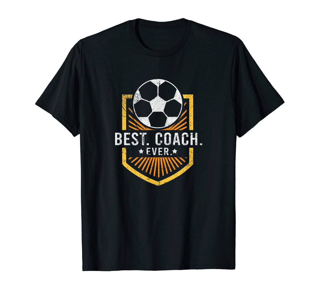 Best Coach Ever Soccer Coach T-Shirt - Aesthetic Graphic Men Women