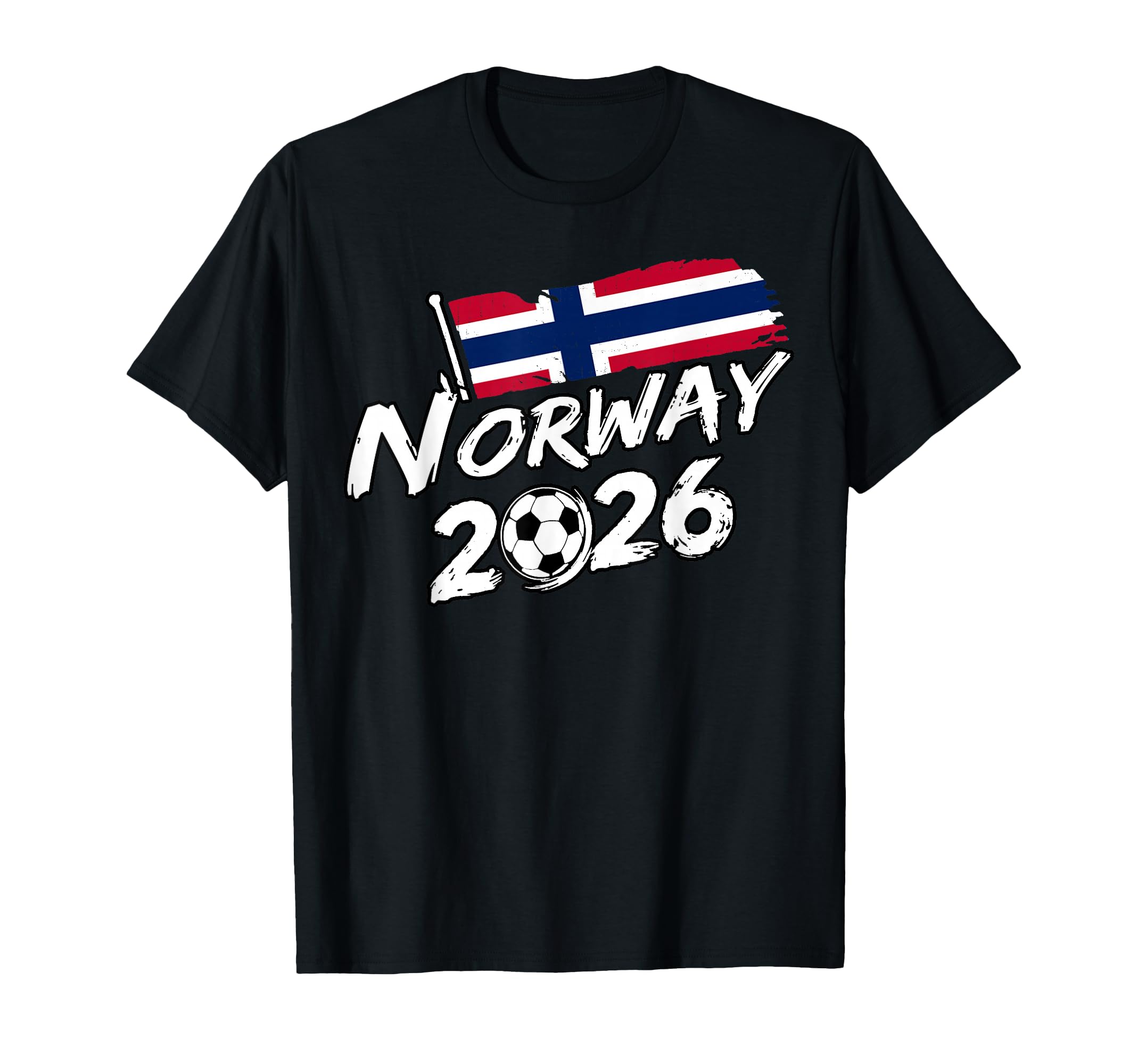 Norway Soccer Football Game Player T-Shirt - Custom Art Print Men Women