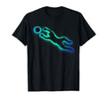 Colorful Soccer Goalie Splash Art T-Shirt - Casual Everyday Wear Men Women