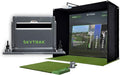SkyTrak ST+ Golf Simulator – Ultimate Studio Package | Home Golf Simulator with Launch Monitor, Mat, Net & Screen