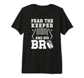 Funny Hockey Keeper Brother Hockey T-Shirt - Fun Novelty Design for Adults