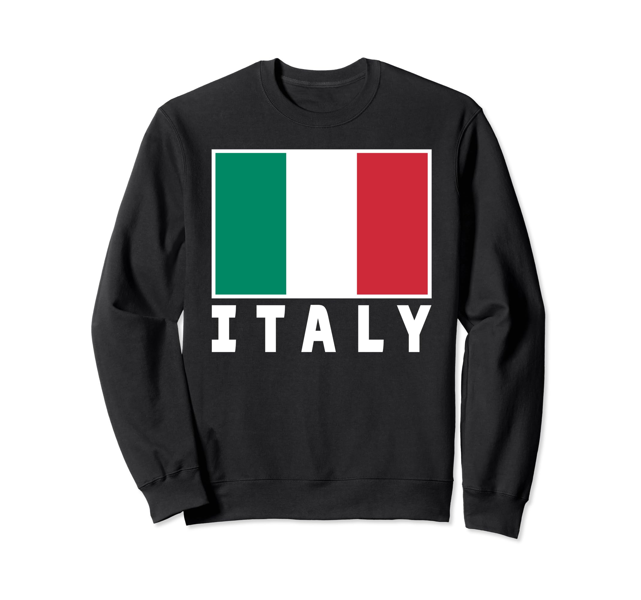 Italy Flag Italian Soccer Sweatshirt - Fun Novelty Design for Adults