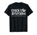 Soccer Coachs Girlfriend Soccer Coach T-Shirt - Graphic Print Unisex