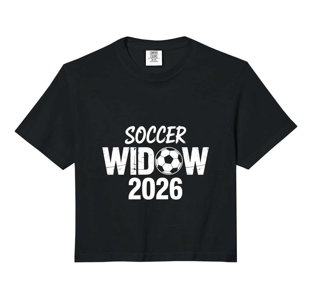 Soccer Widow 2026 Soccer Football Sweatshirt - Trendy Graphic for Adults