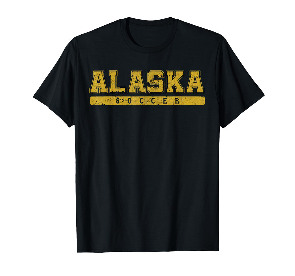 Alaska Soccer Tees Tanks Tops T-Shirt - Custom Art Print Unisex